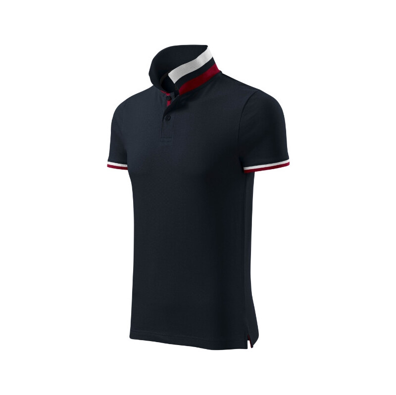 MALFINI, a.s. Polokošeľa Collar Up dark navy 62367830
