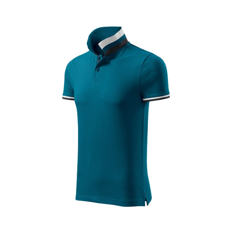 MALFINI, a.s. Polokošeľa Collar Up pánska petrol 62367834