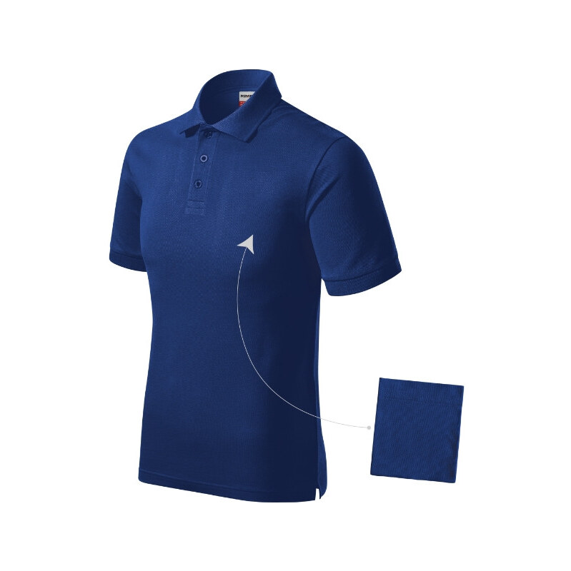 MALFINI, a.s. Pánska polokošeľa Resist Heavy Royal Blue 62367997
