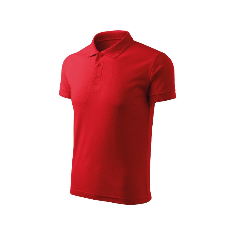 MALFINI, a.s. Pique Polo Voľné polo tričko červené 62368068