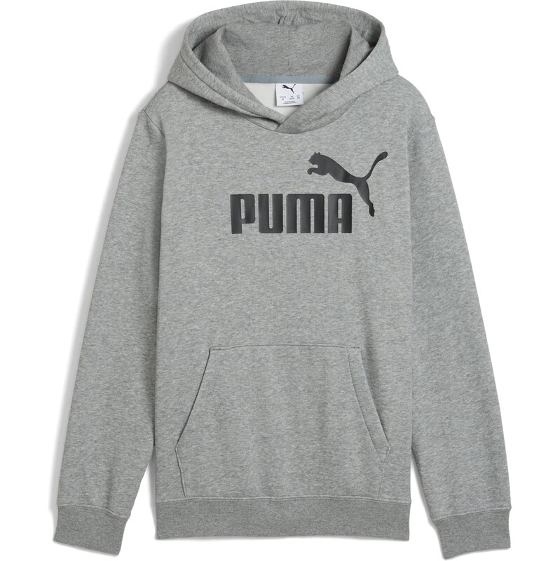 PUMA Mikina Ess No. 1 sivá / čierna 62369234