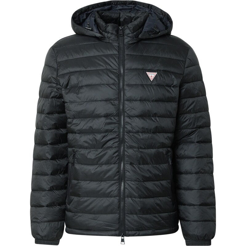 GUESS JEANS Prechodná bunda čierna 62369385