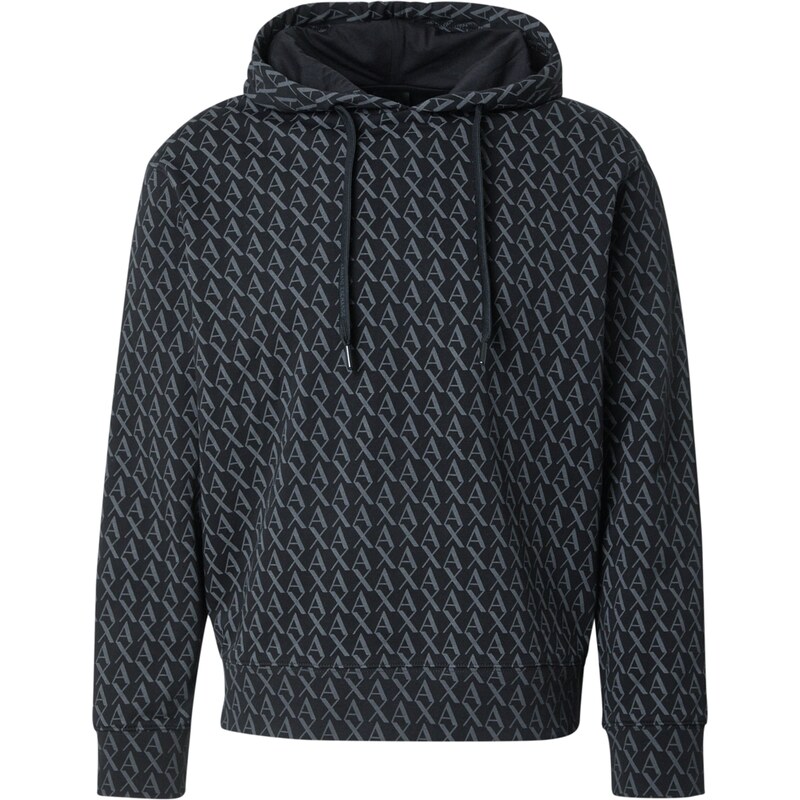 ARMANI EXCHANGE Mikina tmavosivá / čierna 62369433