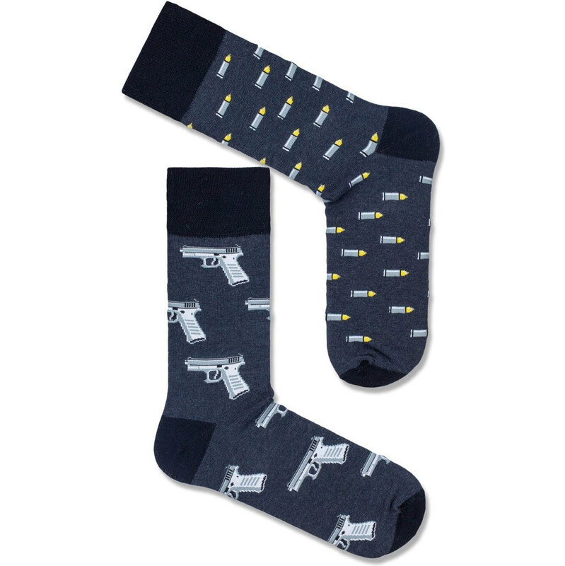 Milena PÁNSKE PONOŽKY AVANGARD PISTOLS 0125.098 67778322