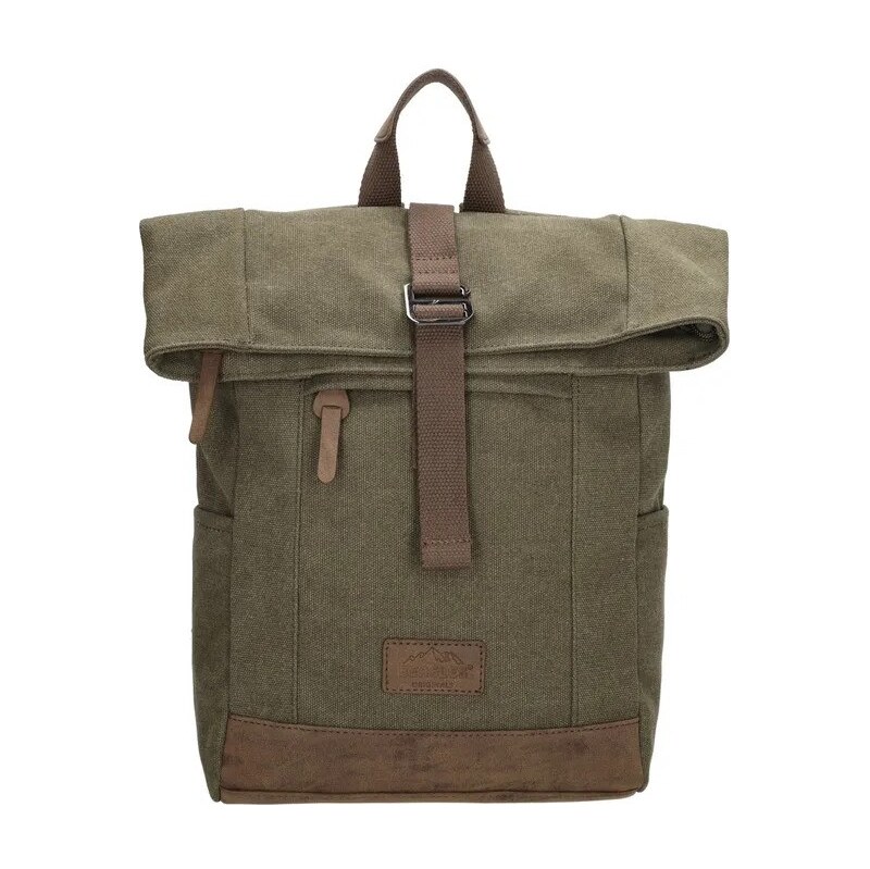 Beagles Zelený ľahký vintage batoh „Fjord“ 62375656