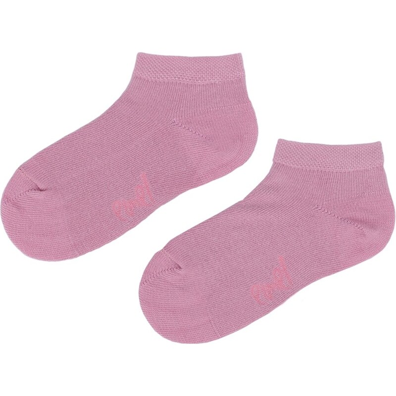 Detské členkové ponožky Emel - tmavá ruža 62391299