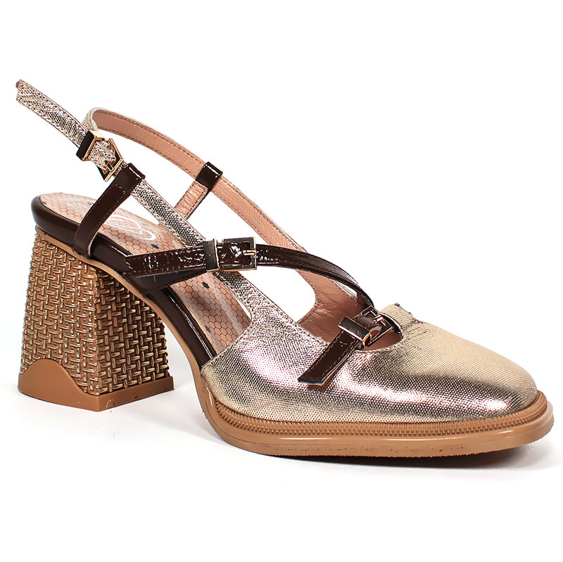 Secretshoes Sandále na hrubom opätku 62380404