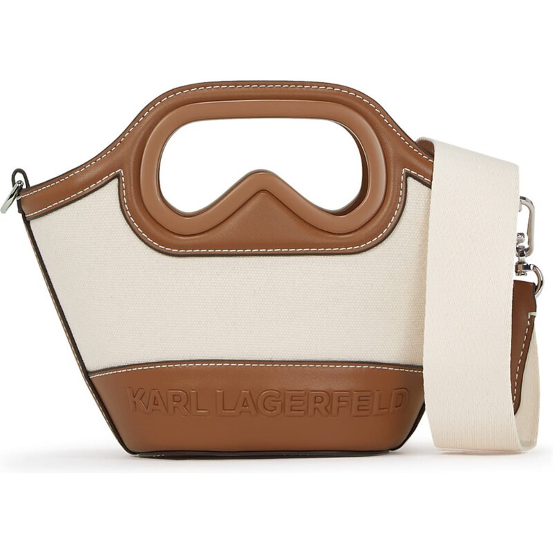 Karl Lagerfeld Kabelka béžová / hnedá 62385725
