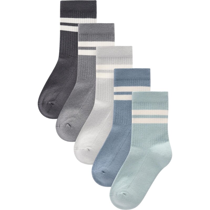 Next Ponožky opálová / antracitová / svetlosivá / mätová 62385867