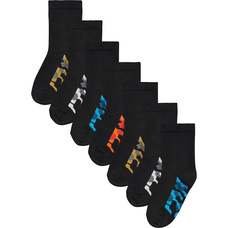 Next Ponožky modrá / karí / sivá / čierna 62385859