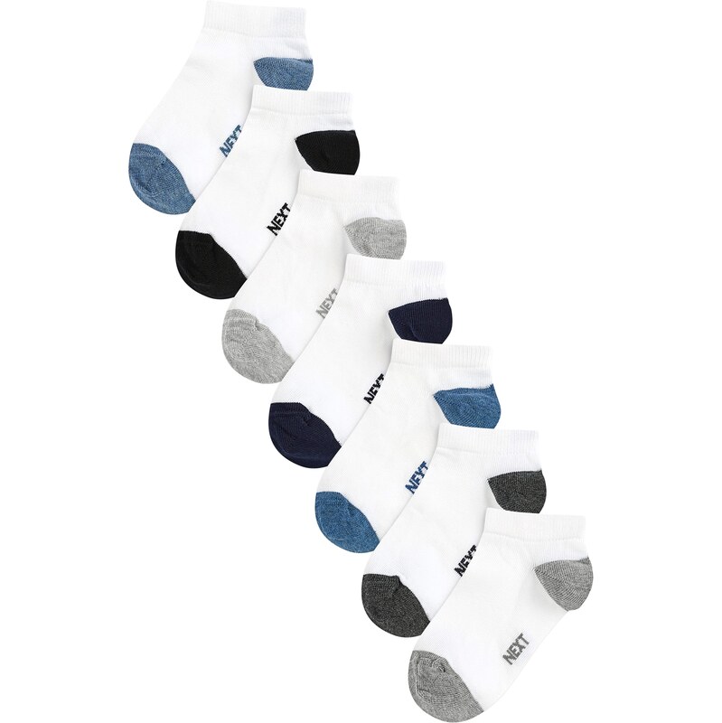 Next Ponožky námornícka modrá / zafírová / sivá / biela 62385879