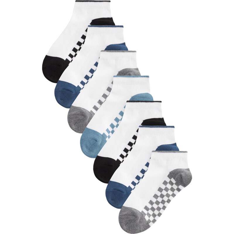 Next Ponožky modrá / sivá / čierna / biela 62385889