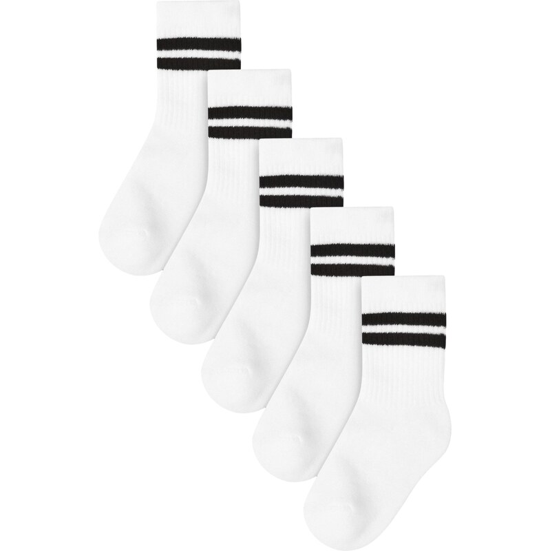 Next Ponožky čierna / biela 62385915