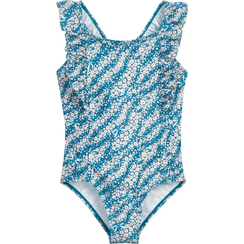 PLAYSHOES Jednodielne plavky žltá / petrolejová / červená / biela 62386449