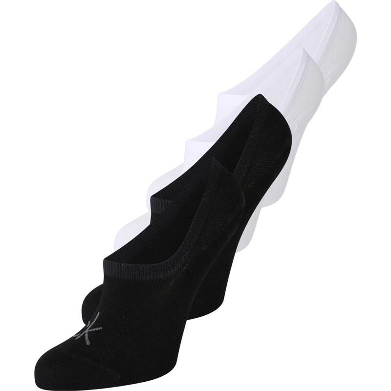 Calvin Klein Underwear Ťapky čierna / biela 62386567