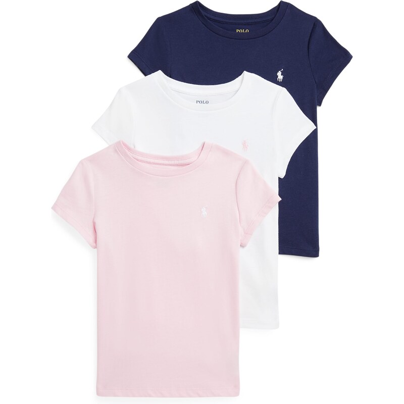Polo Ralph Lauren Tričko tmavomodrá / ružová / biela 62477923