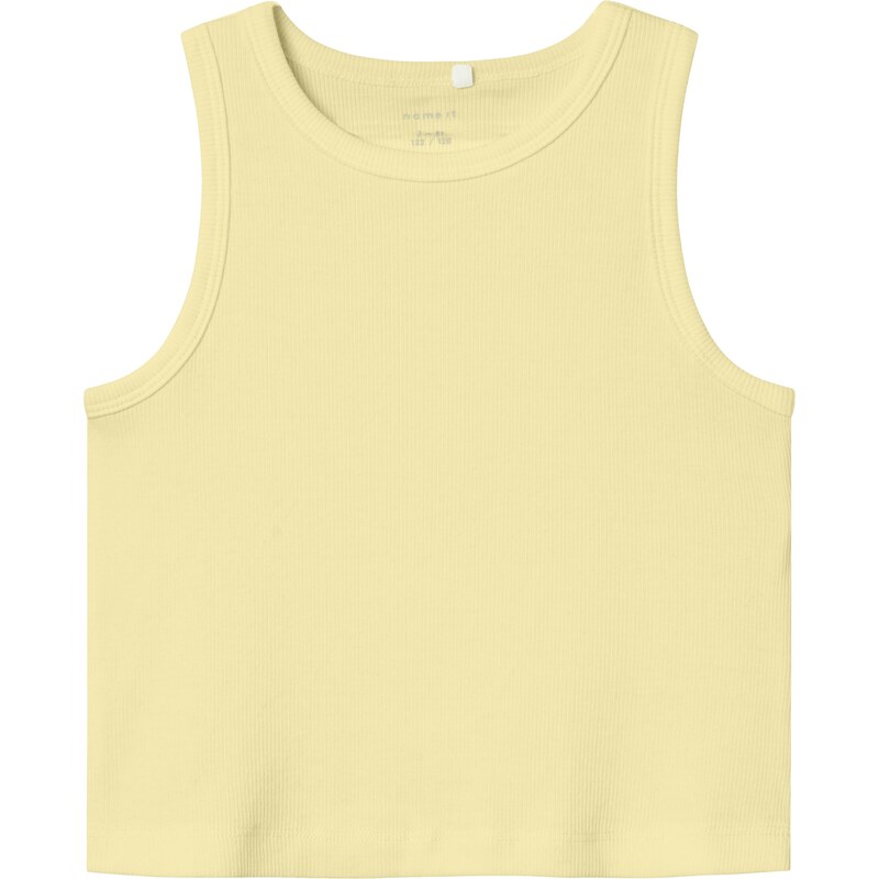 NAME IT Top NKFNakal pastelovo žltá 65647397