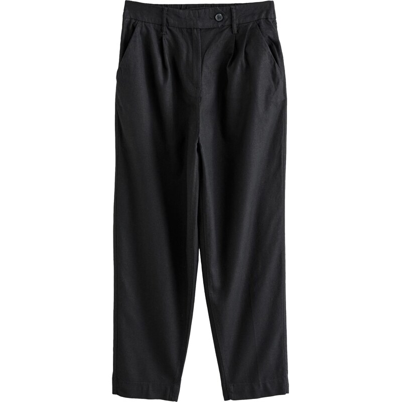 Next Plisované nohavice čierna 62541615