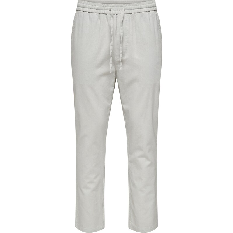 Only & Sons Nohavice ONSLINUS svetlosivá 62899833