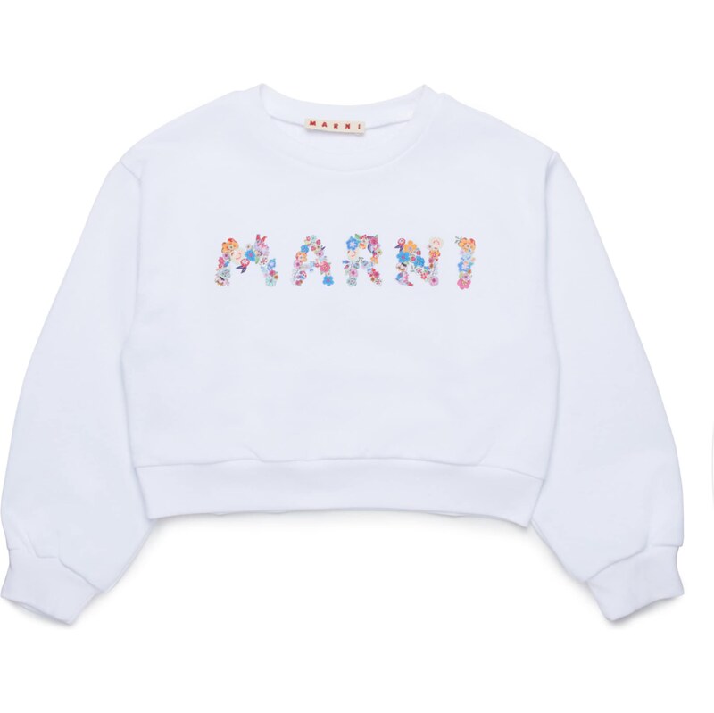 Marni Mikina svetlomodrá / tmavooranžová / ružová / biela 63212952