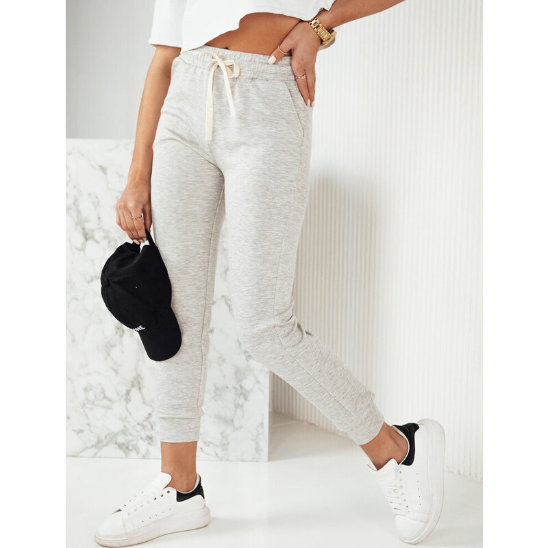 BASIC Sivé tepláky MILA UY1825 49135964