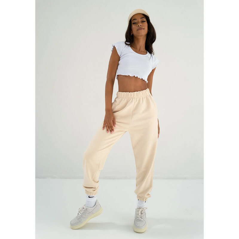 Mosquito Dámske tepláky Icon Vanilla vanilkové, Farba vanilková 62842787