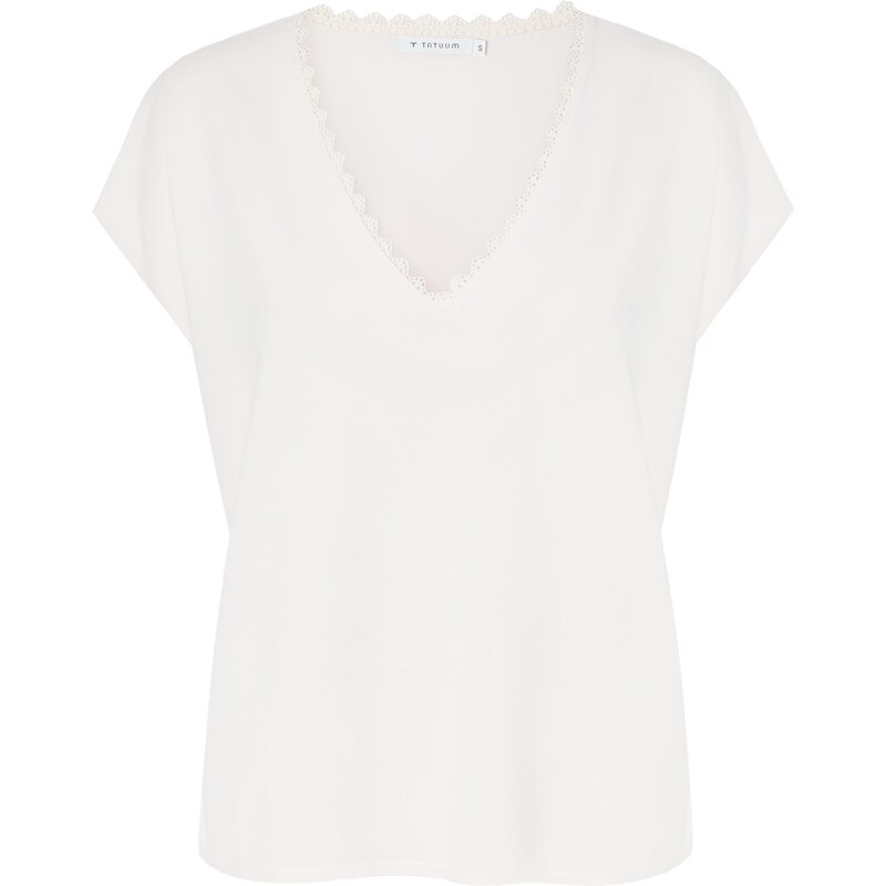 TATUUM Sveter Dandy šedobiela 62413496