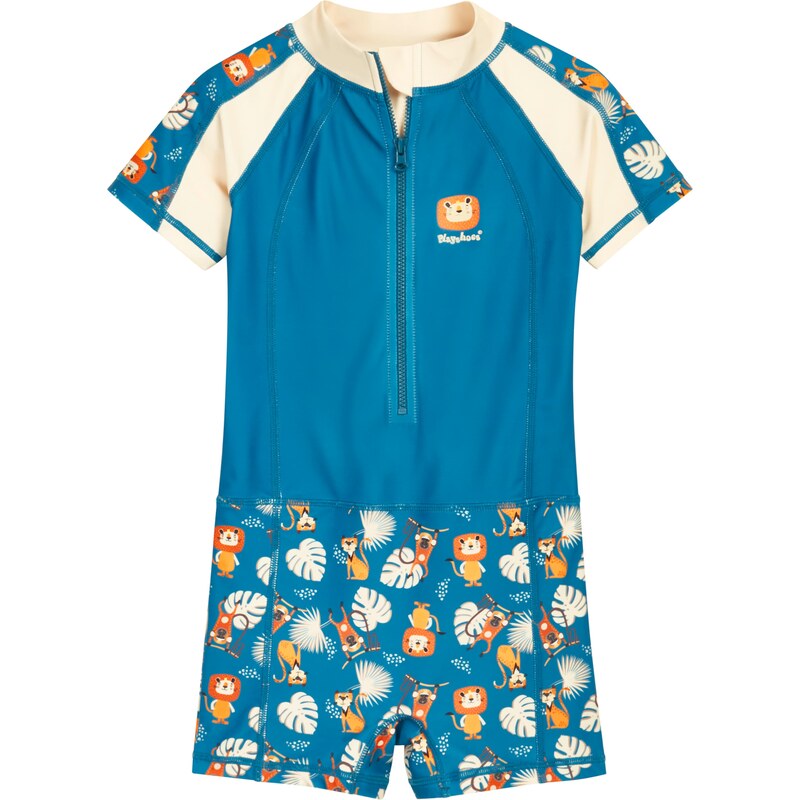 PLAYSHOES Ochrana proti UV žiareniu Dschungel krémová / petrolejová / 62519993