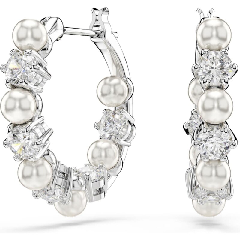 Swarovski Náušnice Matrix strieborná / priehľadná 62395918