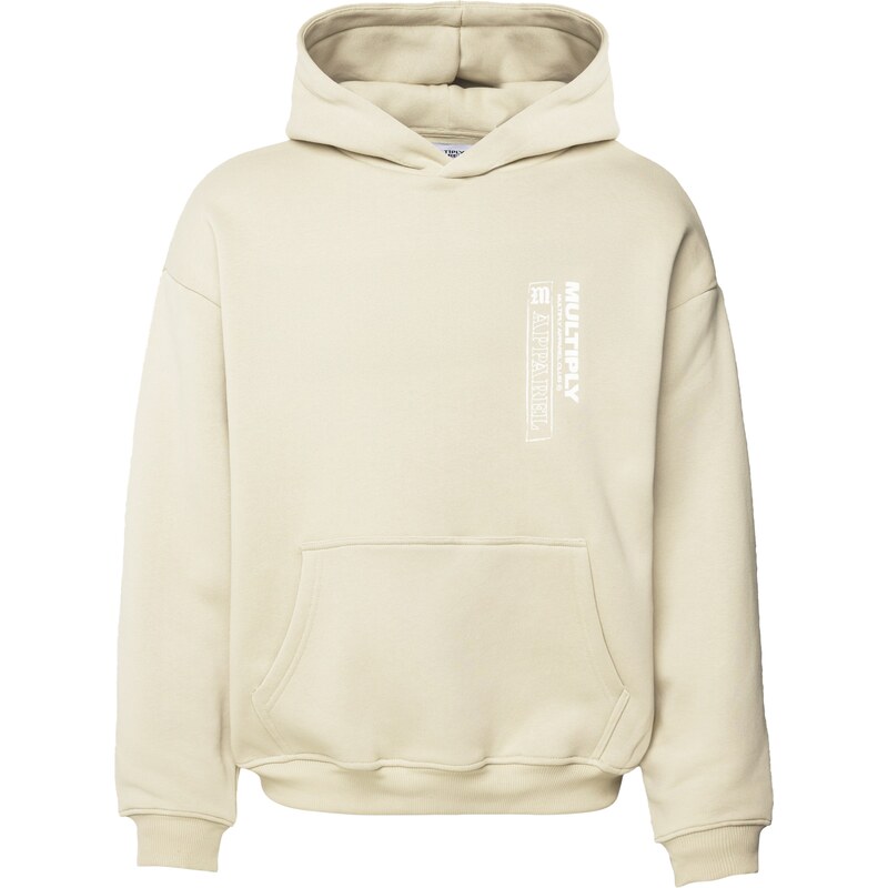 Multiply Apparel Mikina Wanted tmelová / biela 63153980