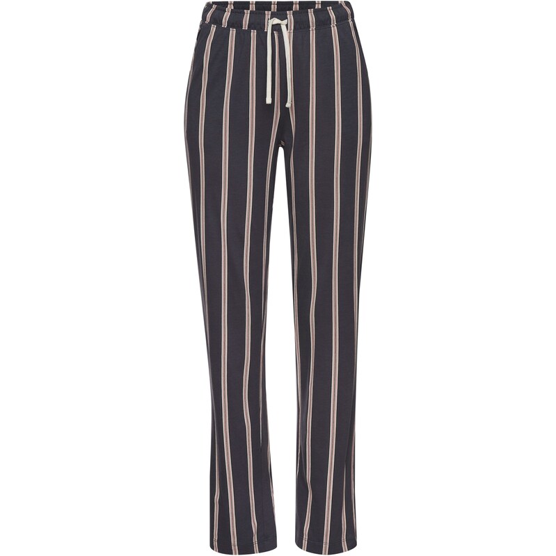 LASCANA Pyžamové nohavice námornícka modrá / brusnicová / čierna / 62519347