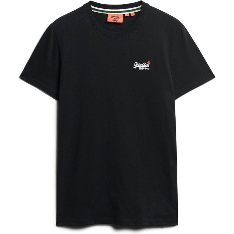 Superdry & Co Tričko Essential čierna / biela 63211234