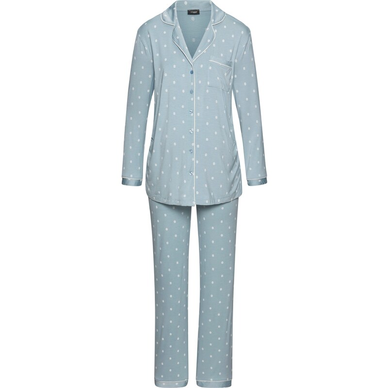 VIVANCE Pyžamo Dreams svetlomodrá / biela 62583037