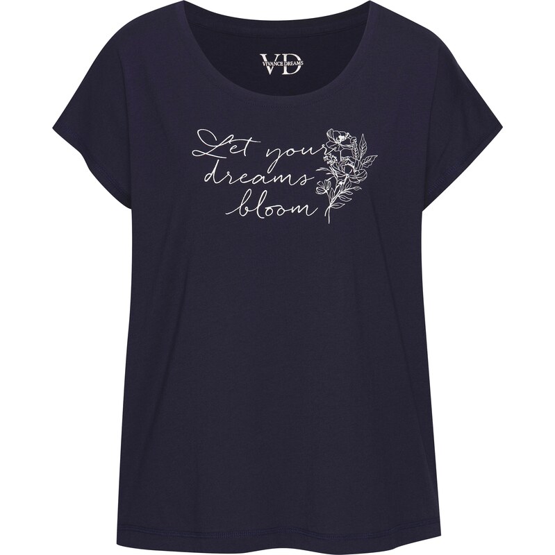 VIVANCE Tričká na spanie námornícka modrá / biela 63156519