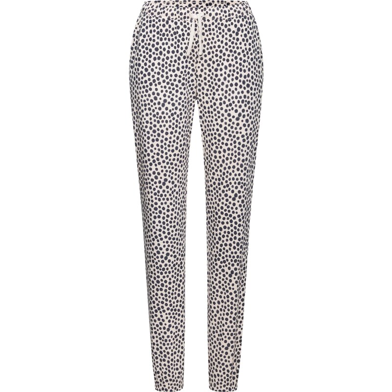 VIVANCE Pyžamové nohavice čierna / biela 62392443