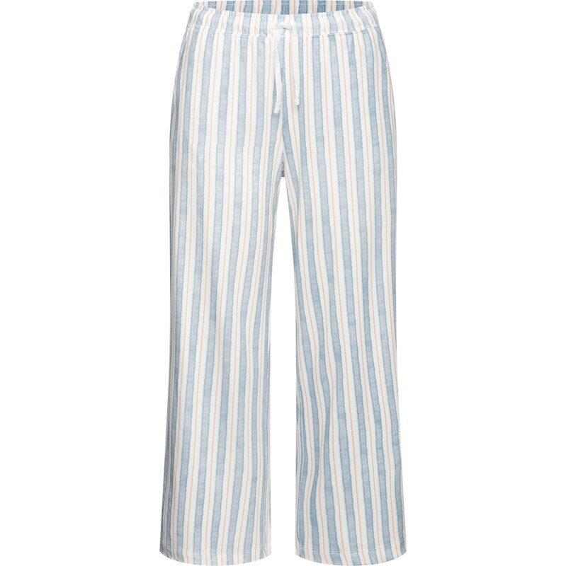 VIVANCE Pyžamové nohavice Dreams modrá / broskyňová / biela 62392445