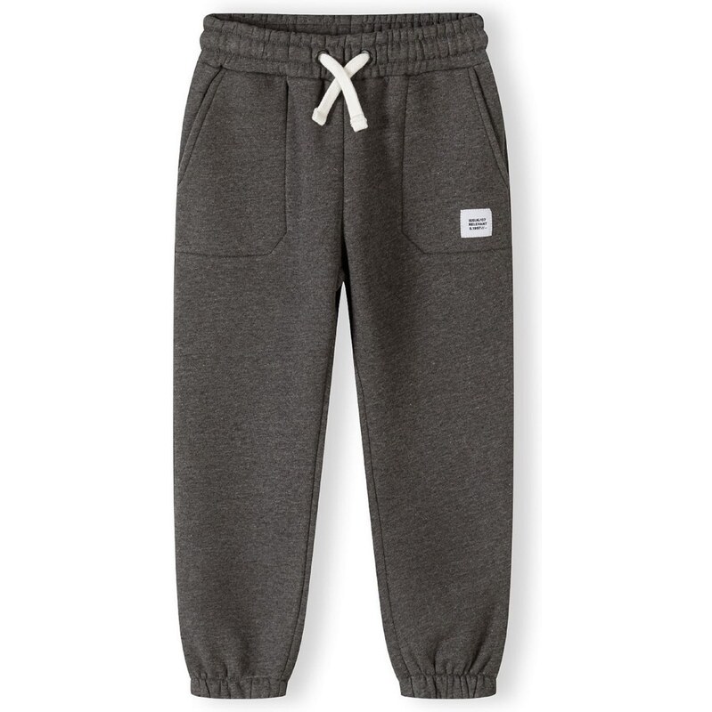 MINOTI Nohavice tmavosivá / biela 65874190