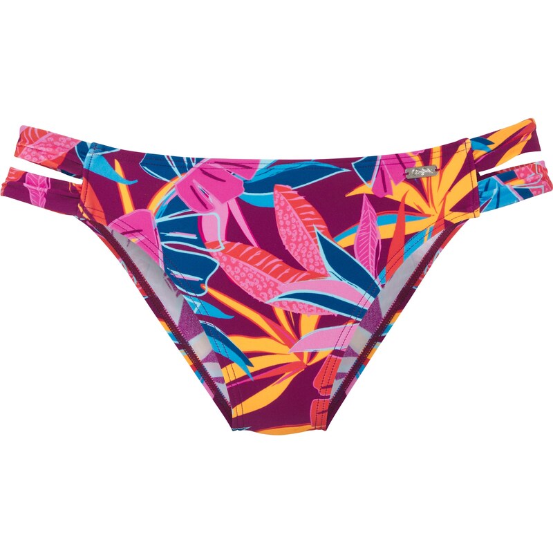 BUFFALO Bikinové nohavičky karí / farba lesného ovocia / ružová / 62961576