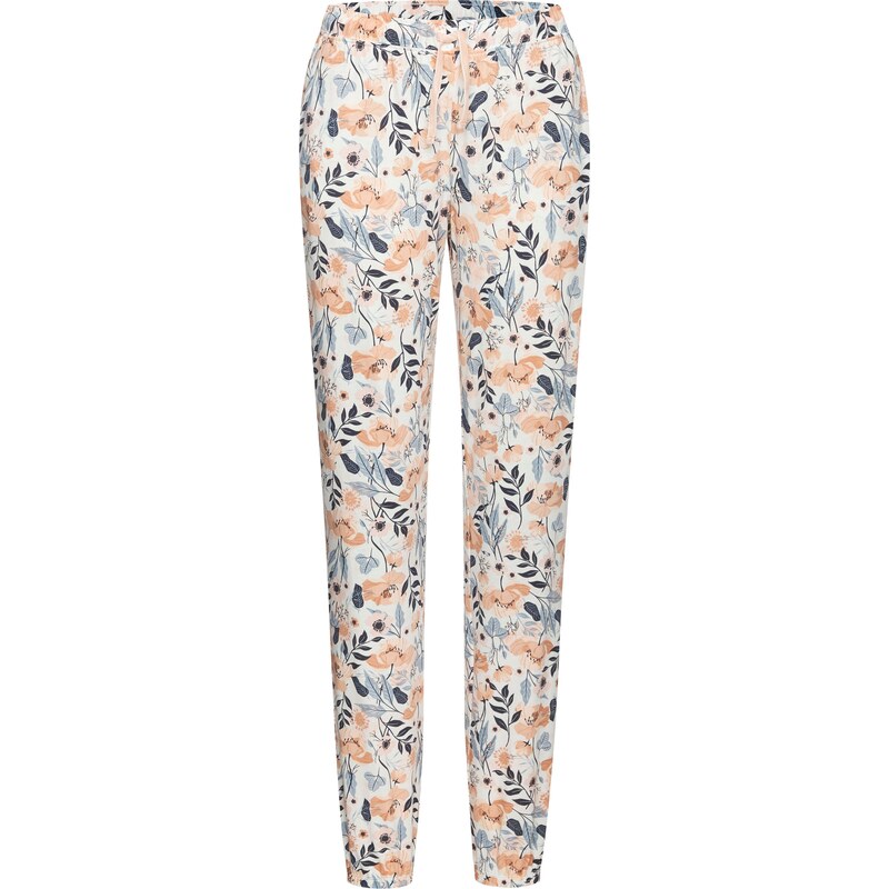VIVANCE Pyžamové nohavice námornícka modrá / svetlomodrá / oranžová / 62395996