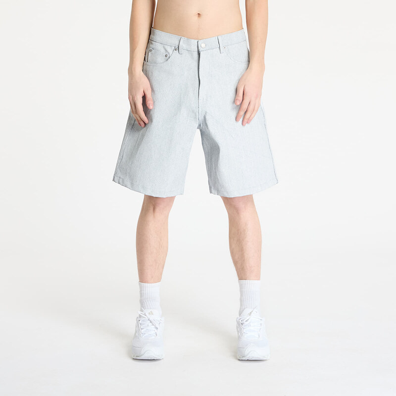 Šortky PLEASURES Whiteout Baggy Jorts Off White 36 62399951