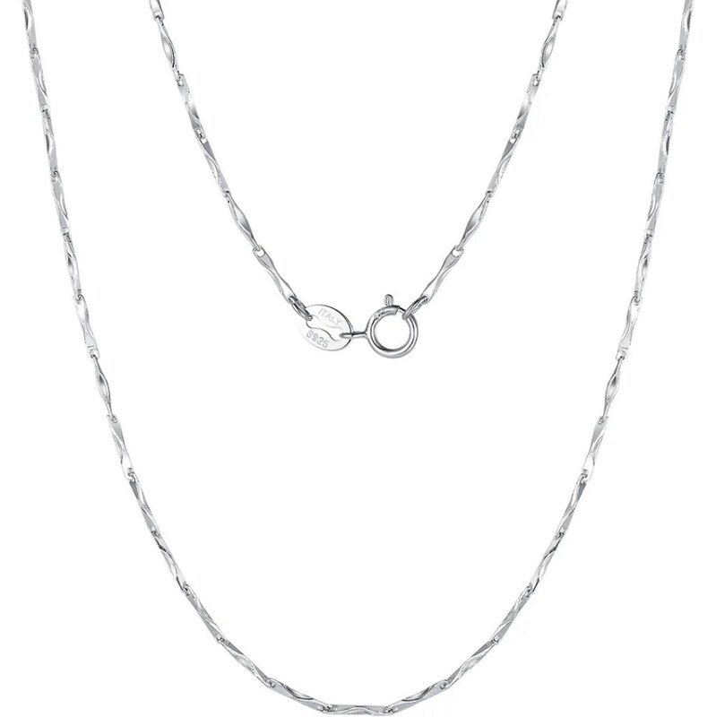 MAJYA Strieborná retiazka TYLOR 60 cm | šírka 1 mm 11603 64582730