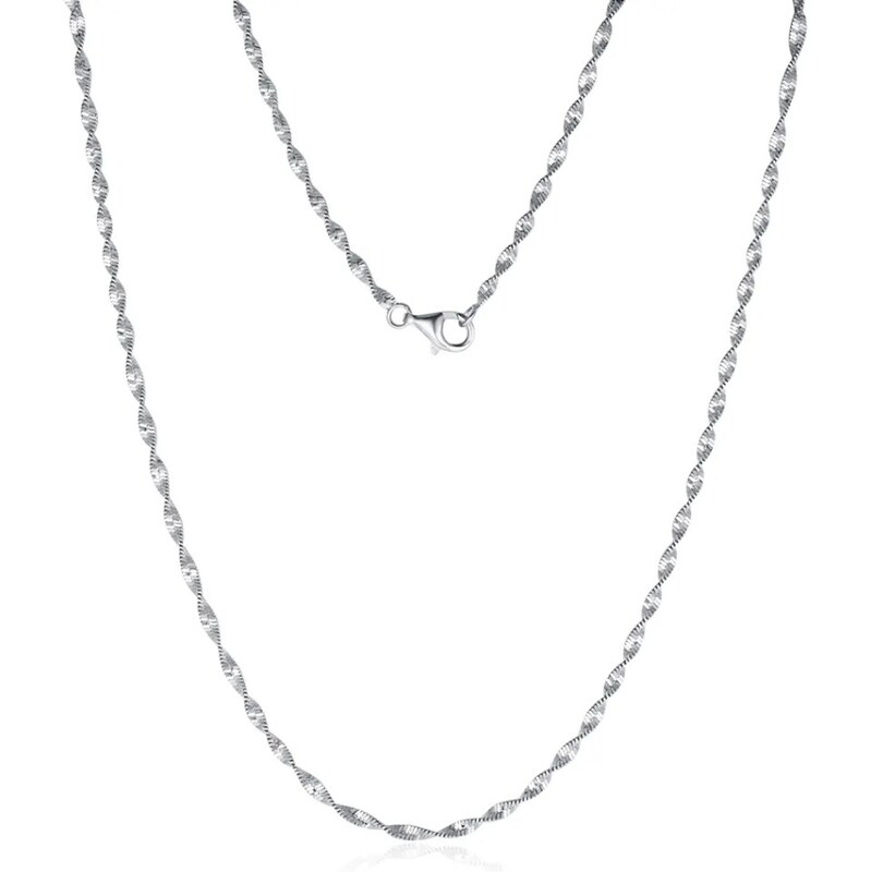 MAJYA Strieborná retiazka TAKIS 55 cm | šírka 2 mm 11601 64582432