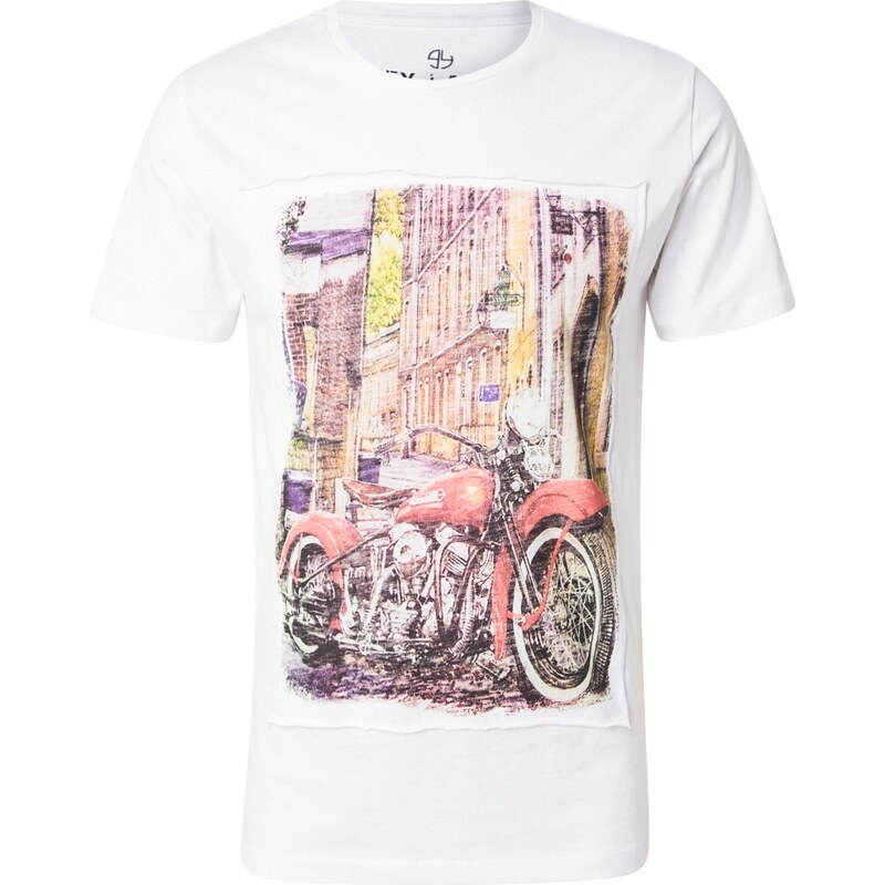 Key Largo Tričko Race hnedá / tmavožltá / svetločervená / biela 62164280