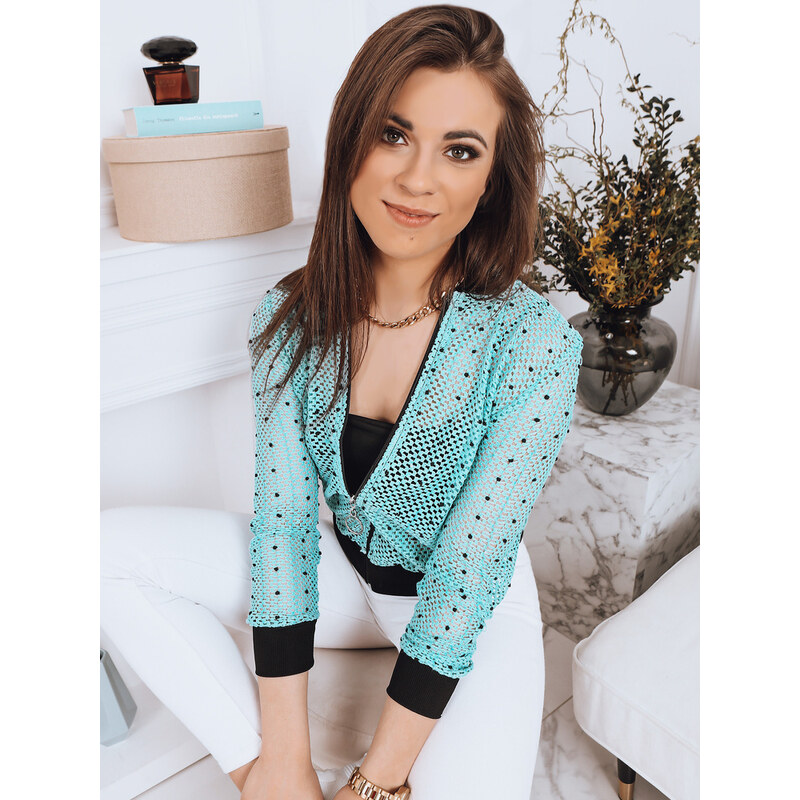 BASIC Svetlomodrý ľahký bomber NANES TY2804 32265157