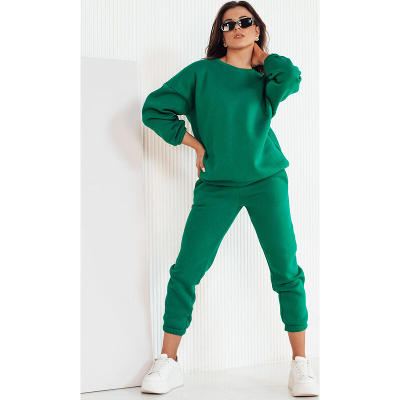 BASIC Tmavozelená tepláková súprava ARIELLA PREMIUM AY0781 36944074