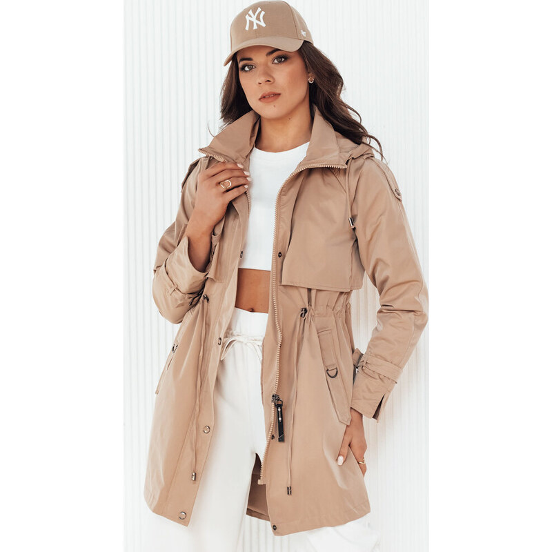 BASIC Tmavobéžová parka BRENS TY4232 49721840