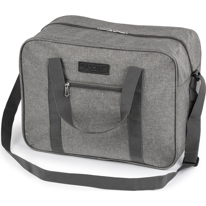 BASIC SOLIER sivá príručná batožina ( STB01 GREY) 43965625