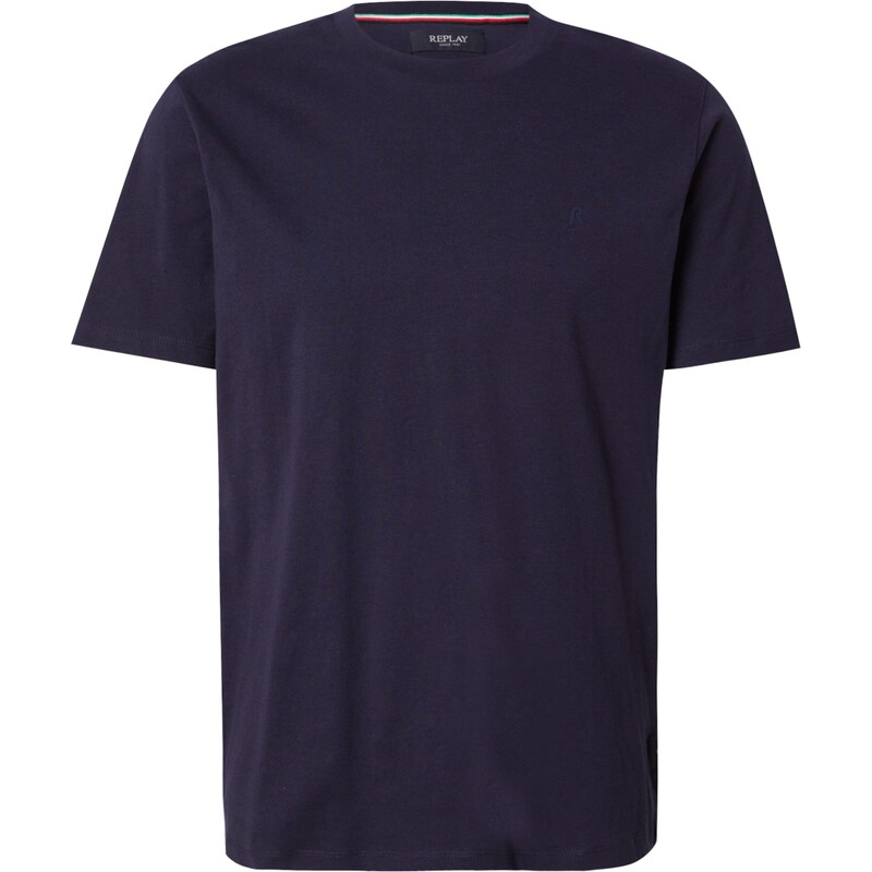 REPLAY Tričko námornícka modrá 64882465