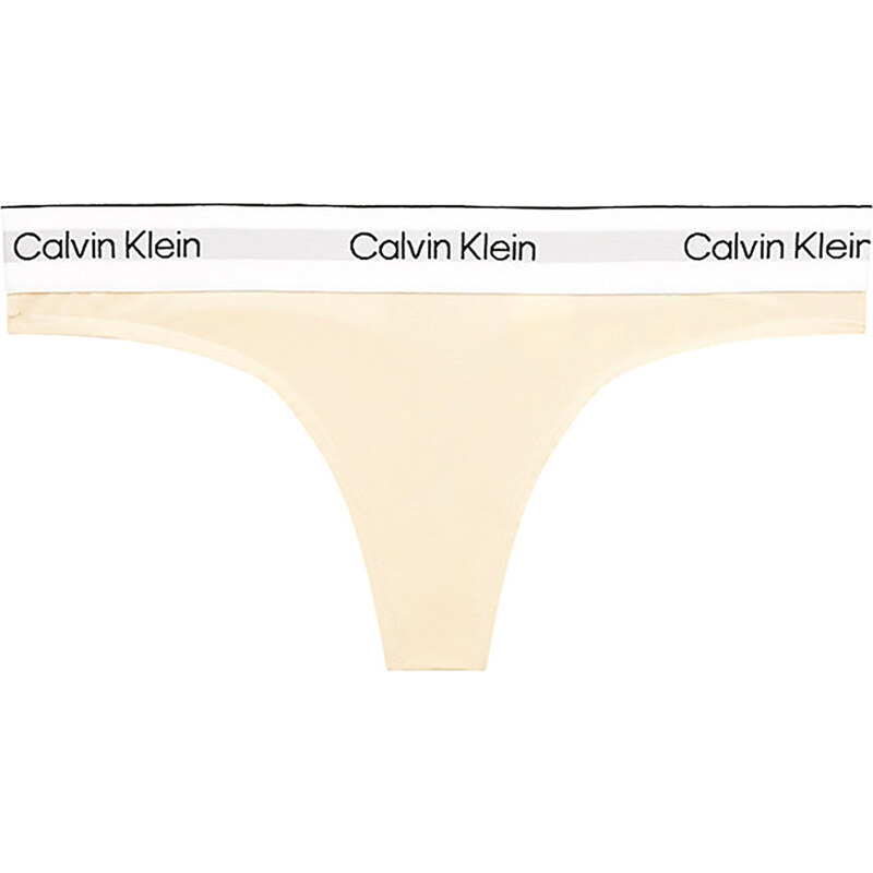 Dámske tangá Modern Cotton Nat QF7050E-ACK - Calvin Klein 62409597