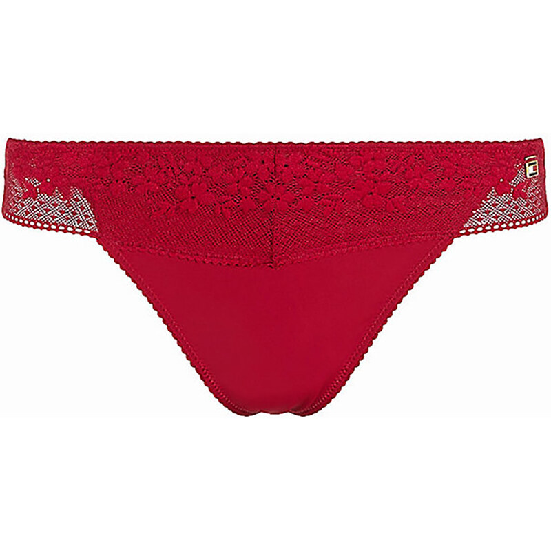 Dámske čipkované tangá Ditsy UW0UW03815-XJV - Tommy Hilfiger 62410728